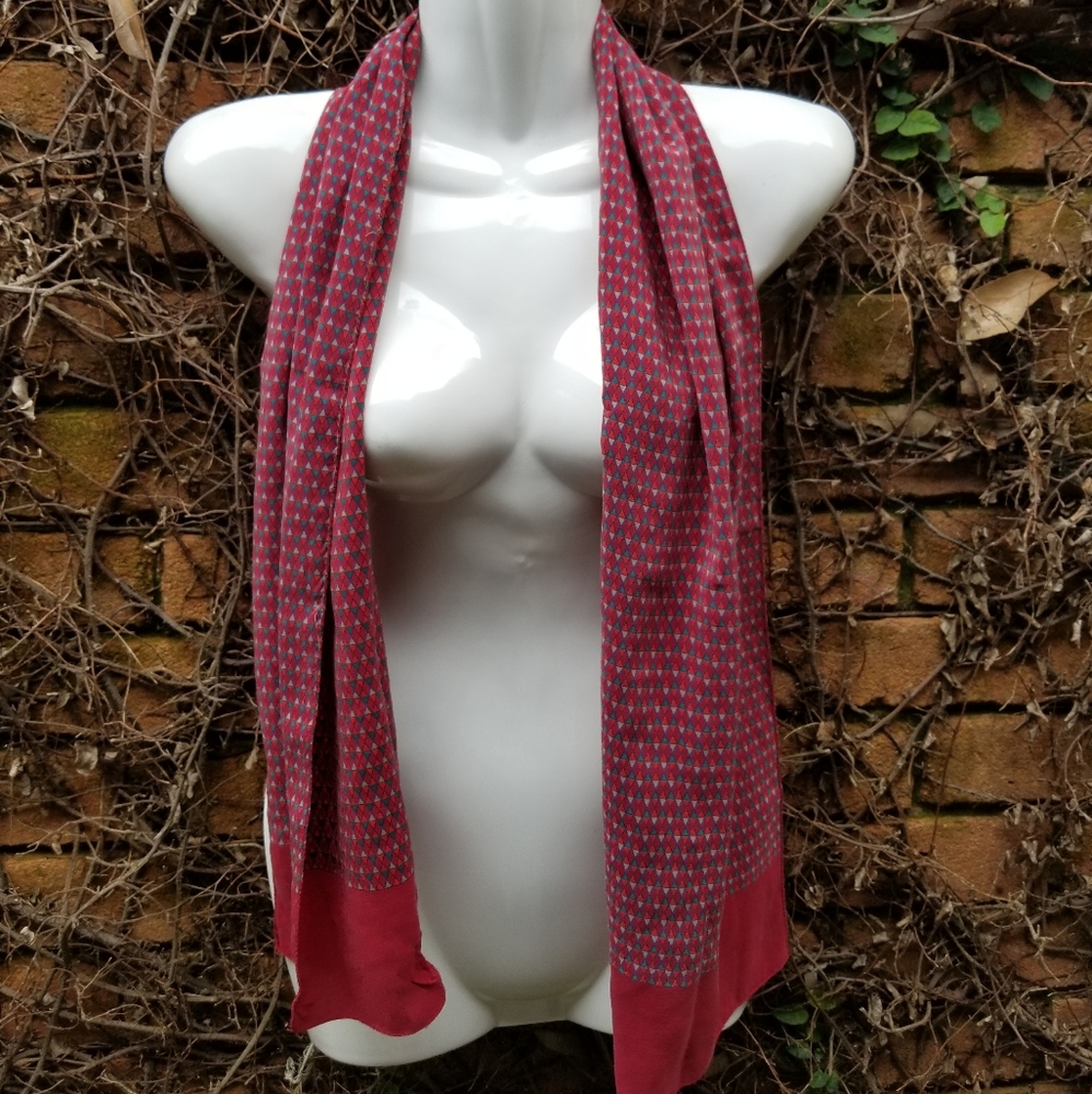 Vintage Marja Kurki silk scarf